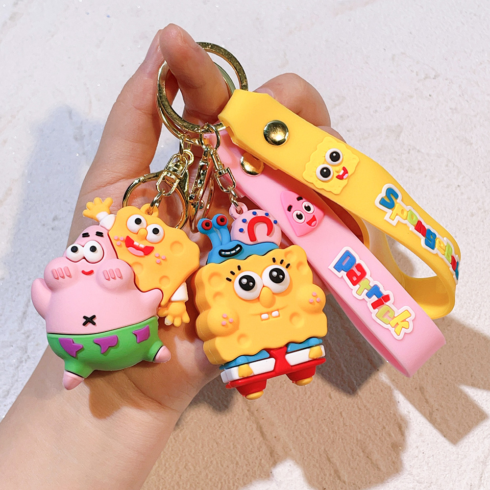 Animation Spongebob Keychain Keyring Netby