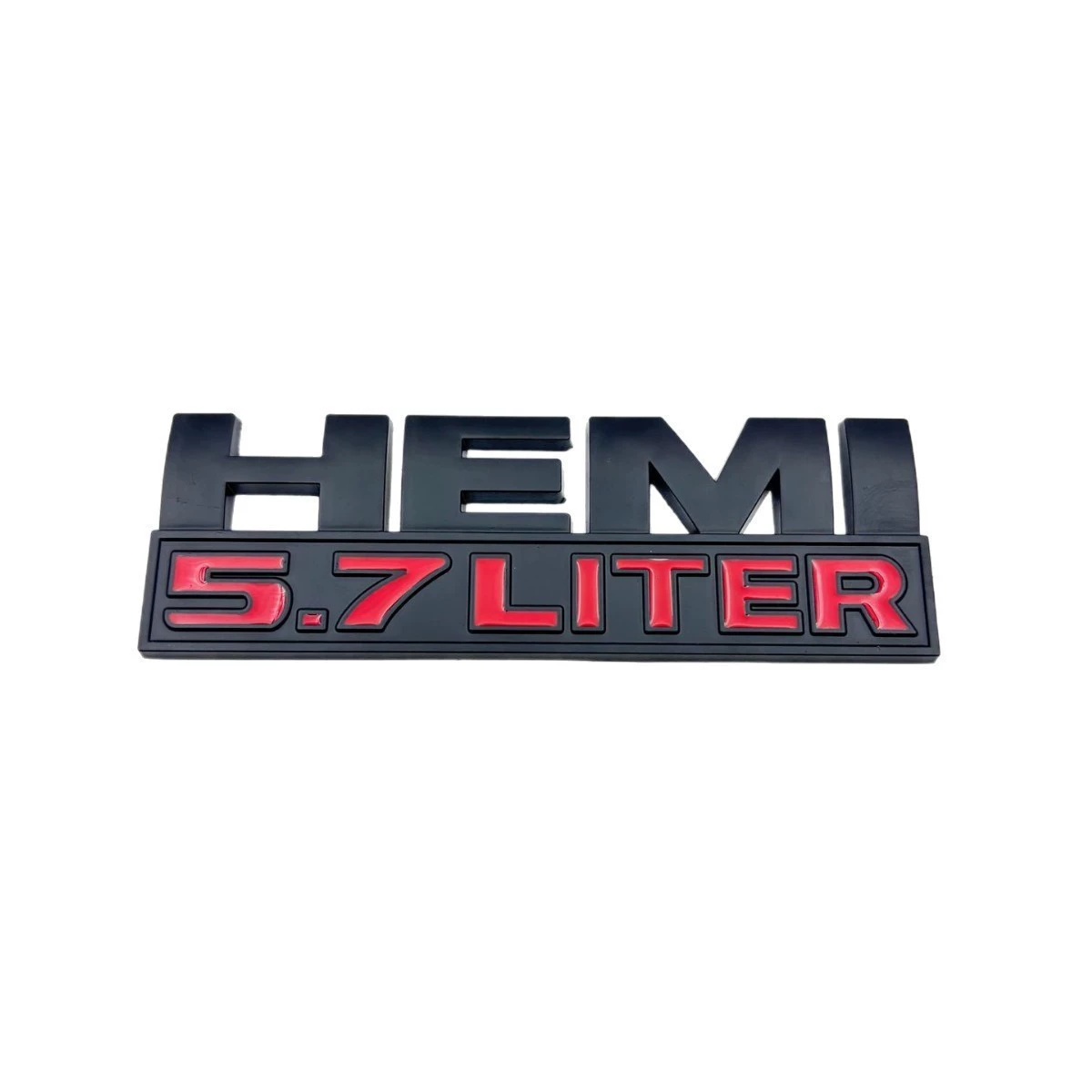 11.9*4cm Metal Car Emblem  Badge for Dodge RAM 1500 2500 HEMI 5.7L Netby