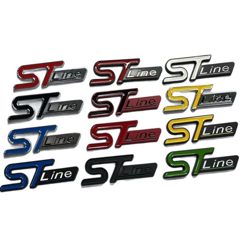 Metal STLine Car Emblem Badge for Ford Netby