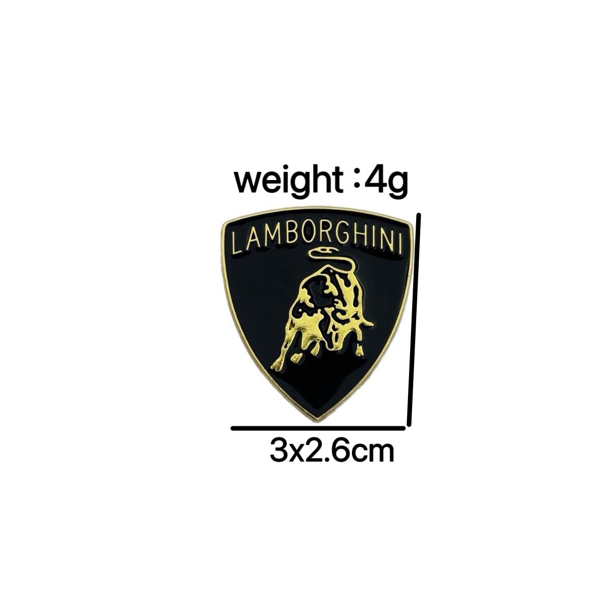 Metal Car Sticker for Lamborghini Ferrari Porsche Netby