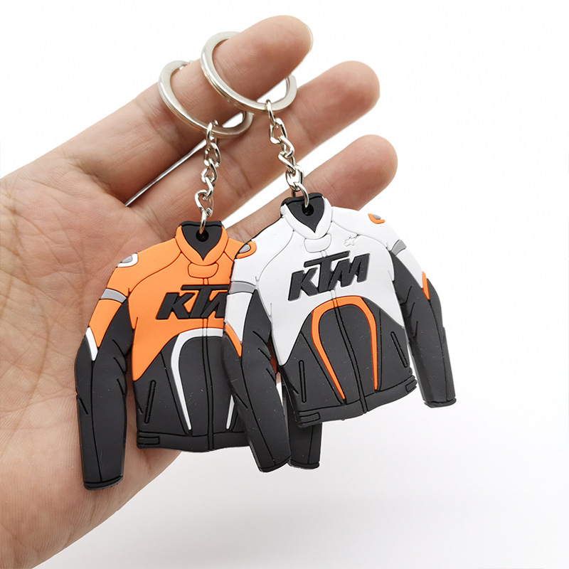 Motorbike Suit Clothes Keychain Keyring Keyfob YAMAHA KTM SUZUKI MONSTER Netby