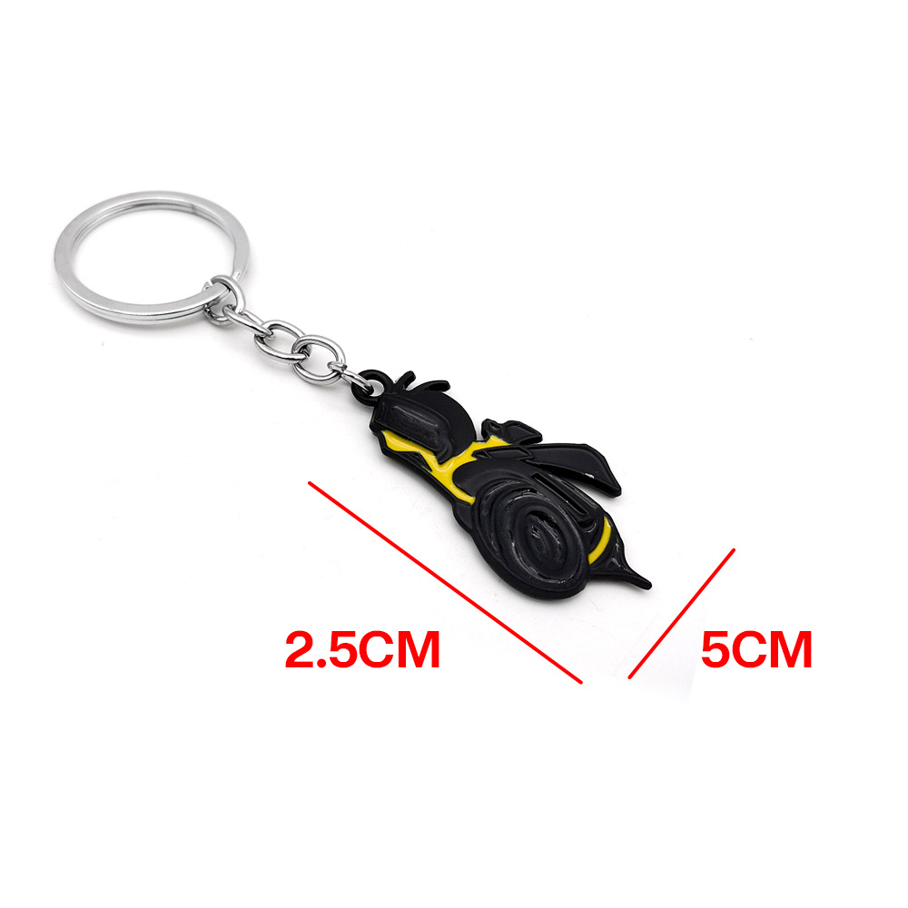 Metal Dodge Challenger Super Bee Car Keychain Keyring Keyfob Netby