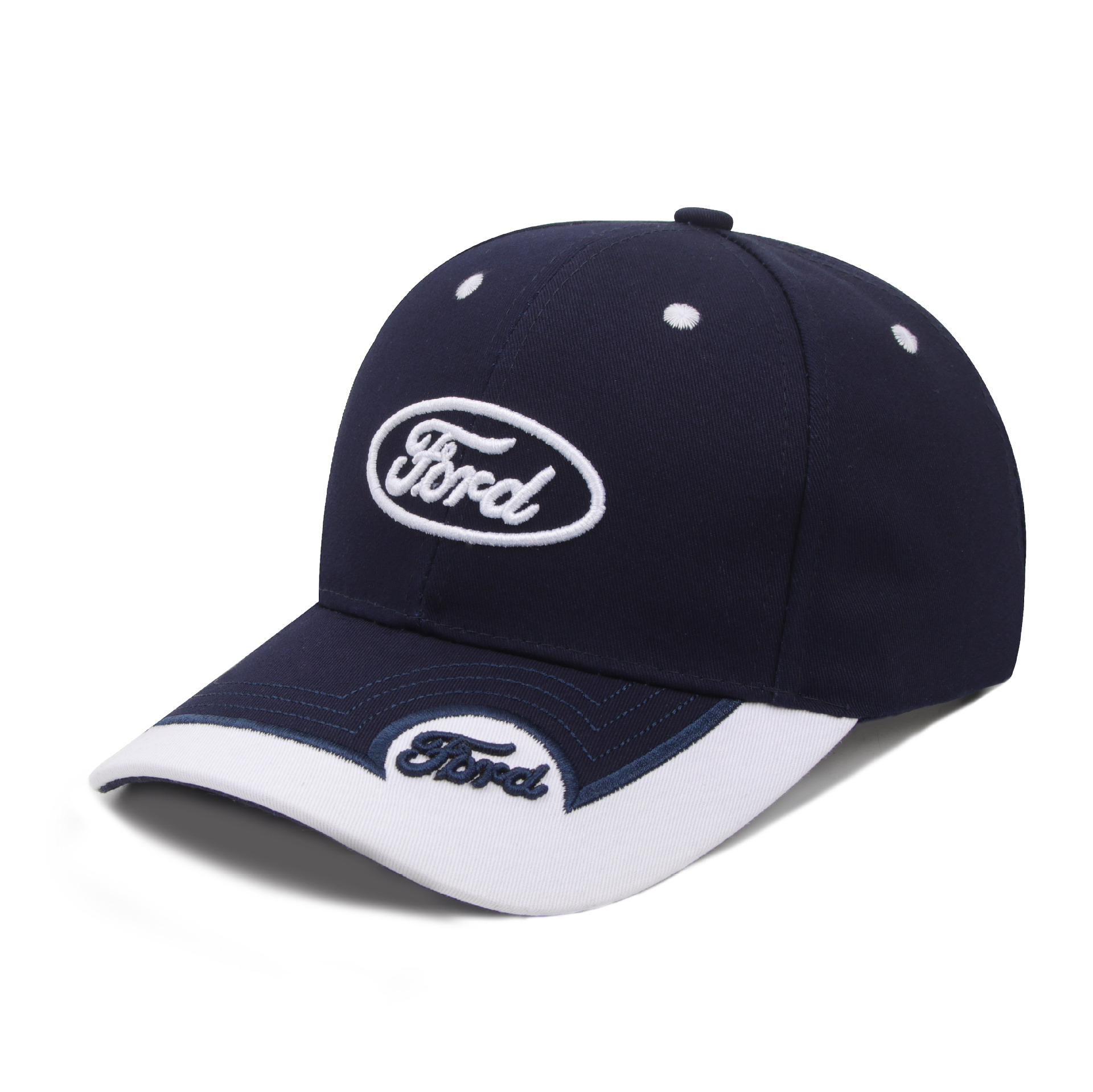 Embroidery Baseball Hat for F1 Racing Car with Ford Logo Netby