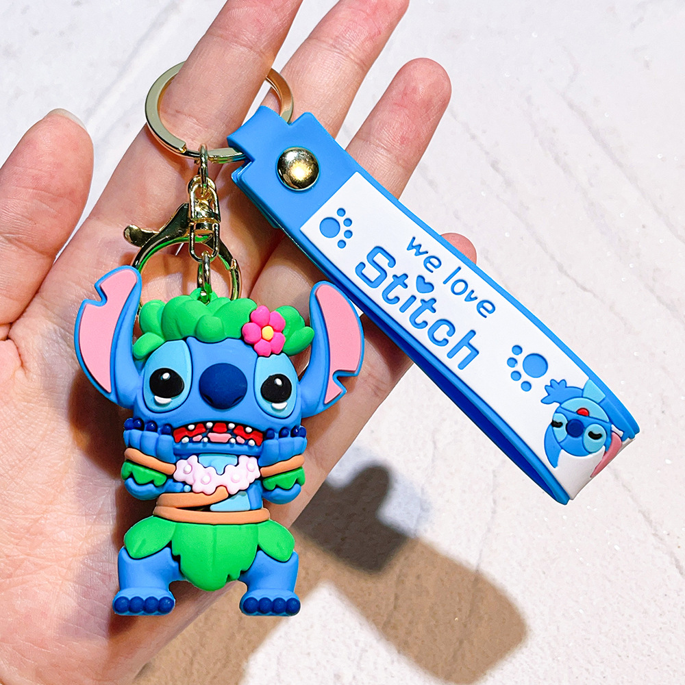 Animation Stitch Keychain Keyring Netby