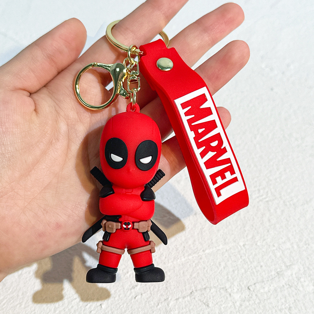 Movie Deadpool & Wolverin Keychain Keyring Netby