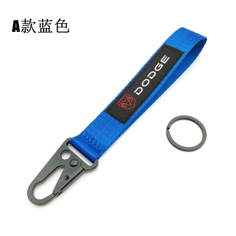 Eagle Buckle Wrist Strap Car Keychain Keyring Keyfob for Jeep Dodge Chevrolet GMC TESLA Ford Mustang Cadillac Nissan Netby