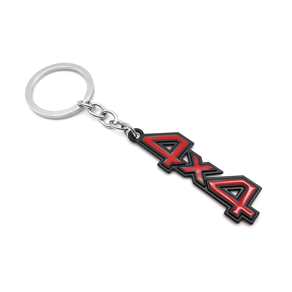 Metal 4x4 JEEP Car Keychain Keyring Keyfob Netby