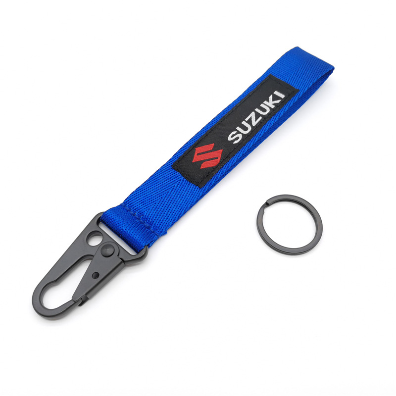 Car Logo Emblem Wrist Strap Keychain Keyring Keyfob for Honda Toyota Nissan Mitsubishi Netby