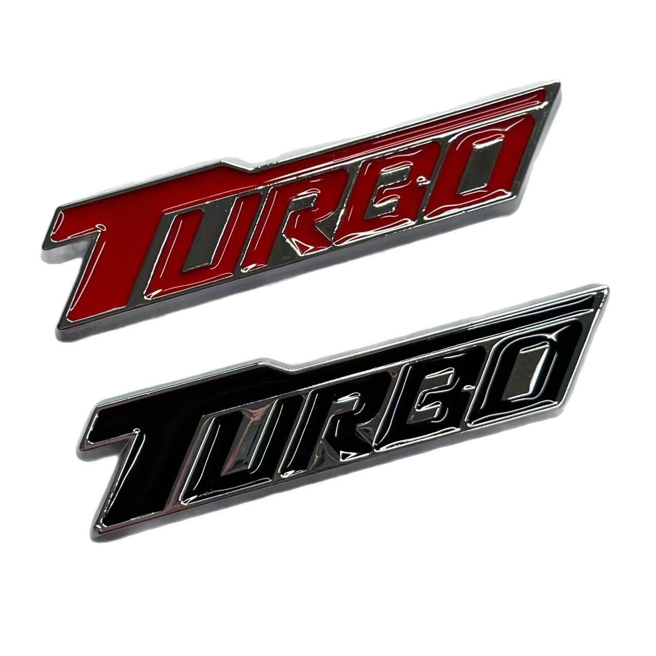 Metal TURBO Car Sticker Netby