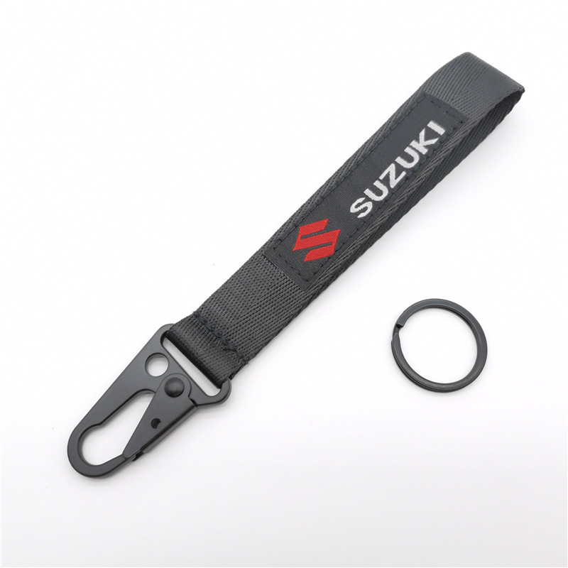 Car Logo Emblem Wrist Strap Keychain Keyring Keyfob for Honda Toyota Nissan Mitsubishi Netby