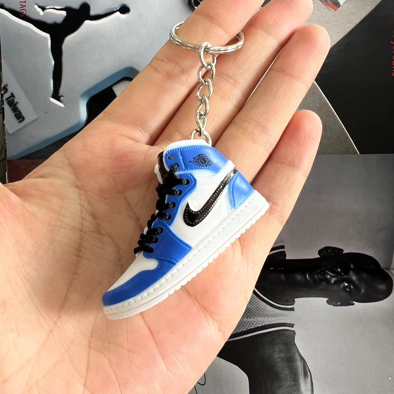 ABS Nike Air AJ Shoe Model Keychain Keyring Sports Game Netby