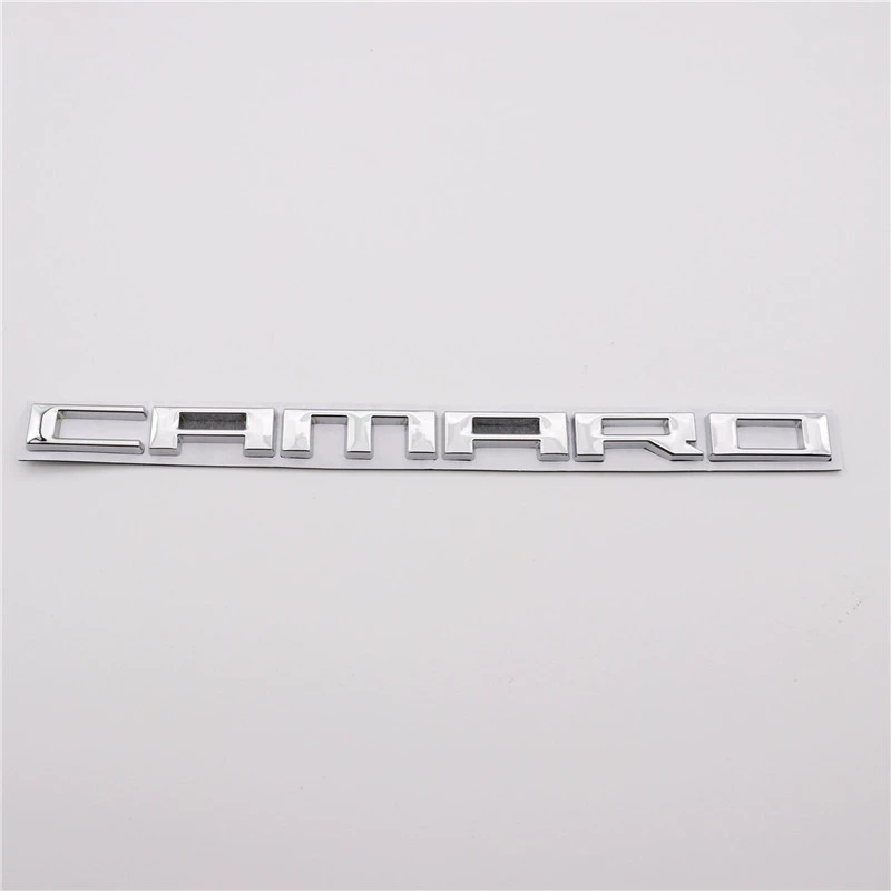 24.5*1.5cm Metal CAMARO Car Emblem Badge for Chevrolet with Shield Netby