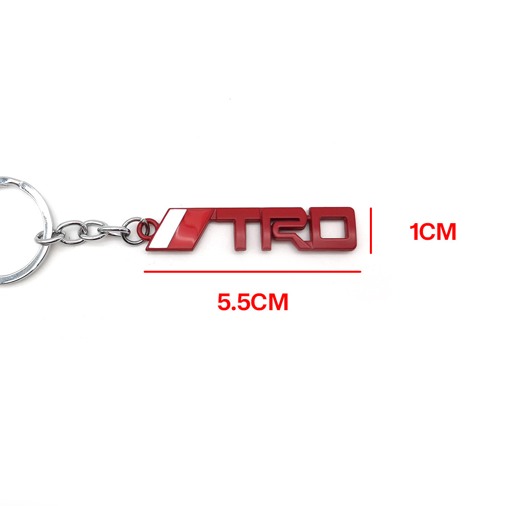 Metal Car Keychain Keyring Keyfob for TOYOTA TRD Netby