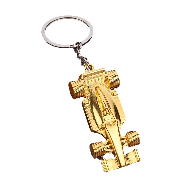 Cheap Low Quality Metal F1 Racing Car Keychain Keyring Netby