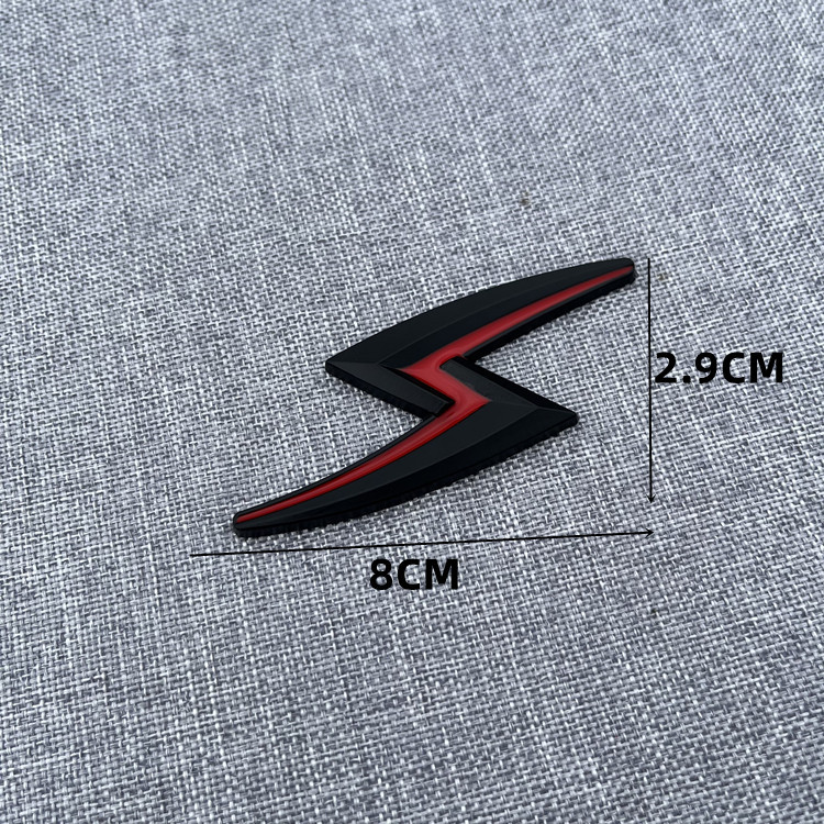 Metal Flash Icon S Car Sticker Netby