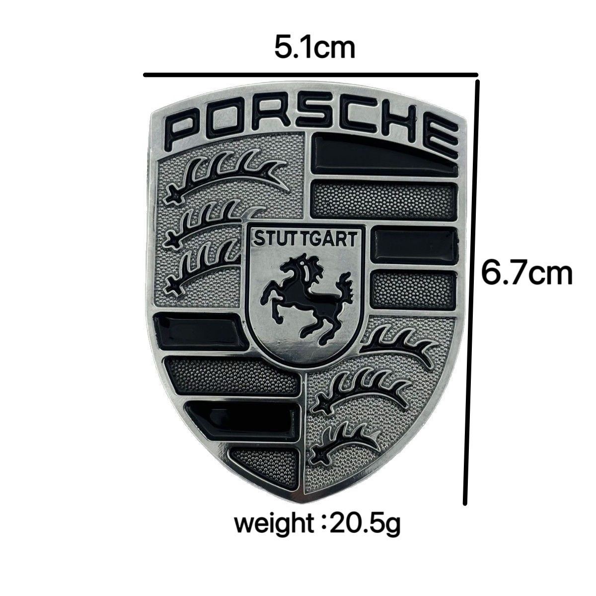 Metal Car Sticker for Lamborghini Ferrari Porsche Netby