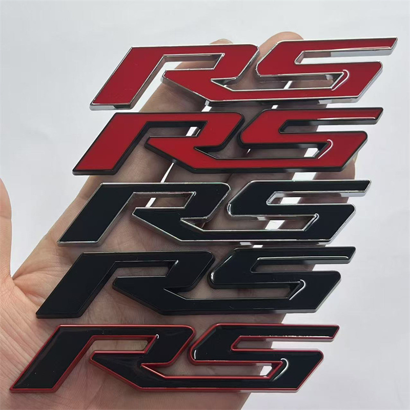 Metal RS Car Emblem Badge for Chevrolet Netby