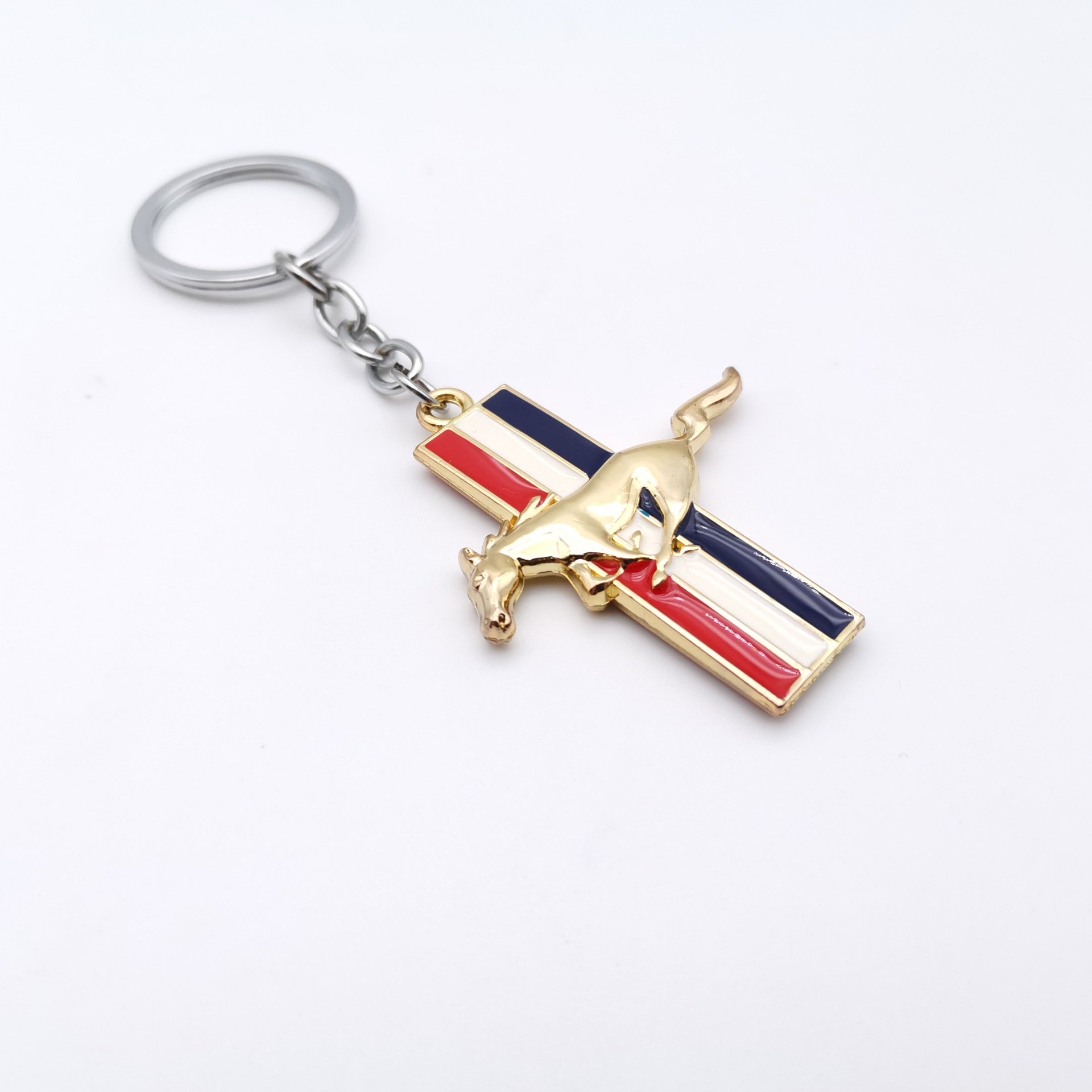 Metal MUSTANG Car Keychain Keyring Keyfob Netby