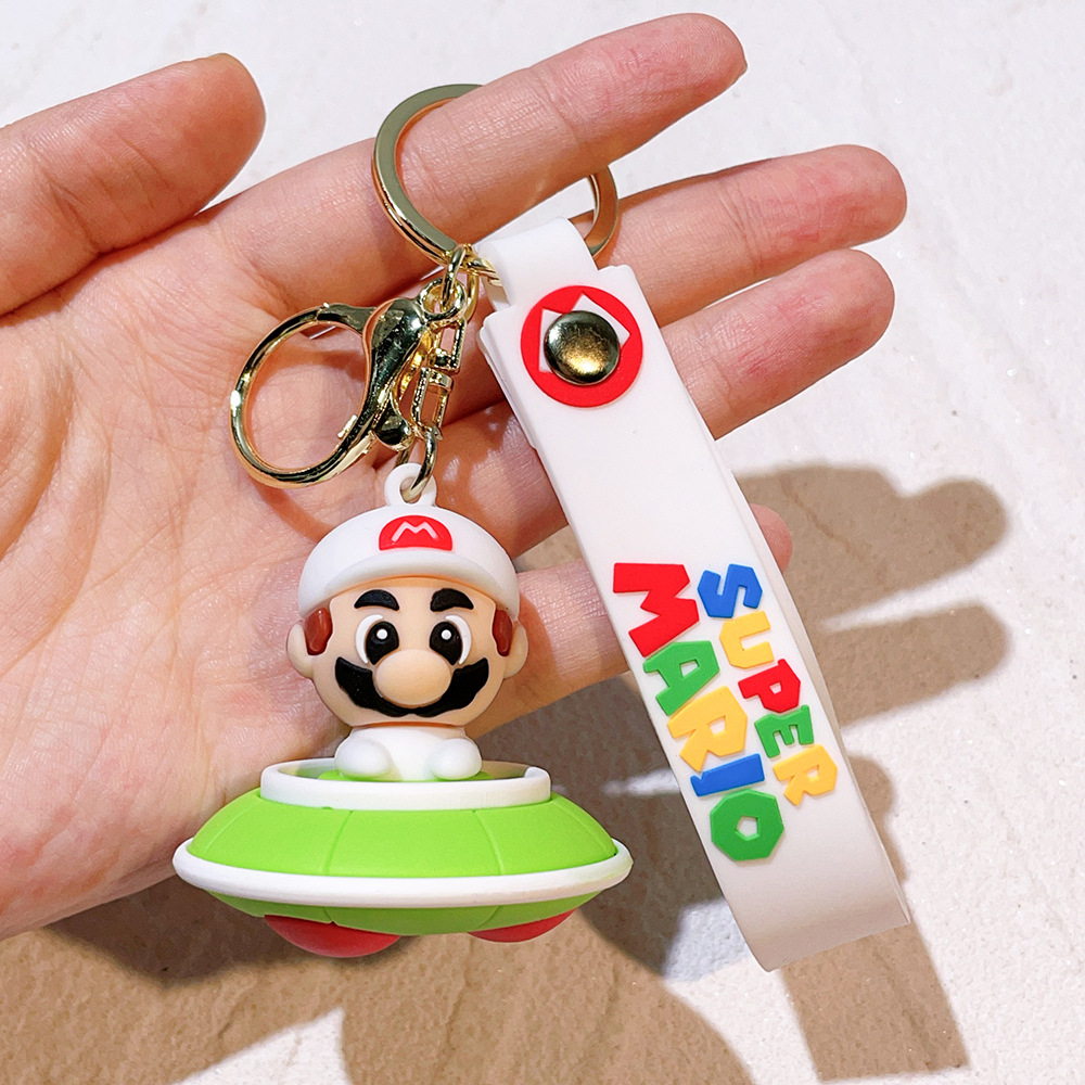 Video Game Super Mario Keychain Keyring Netby
