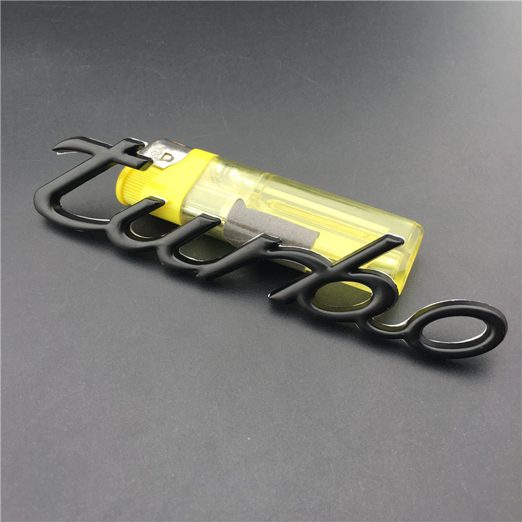 Metal TURBO Car Sticker Netby