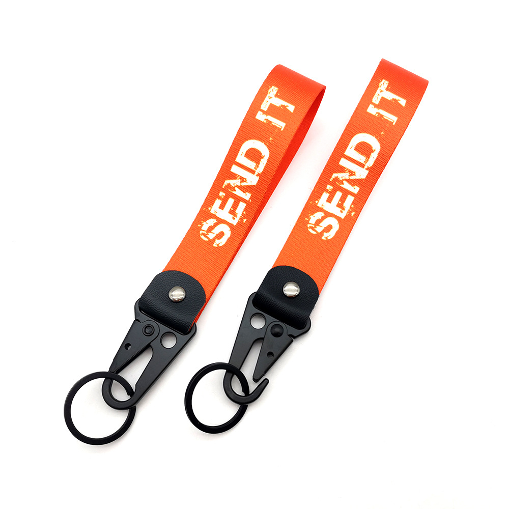 Motorbike Keyring Keychain Keyfob Eagle Buckle Wrist Strap Netby