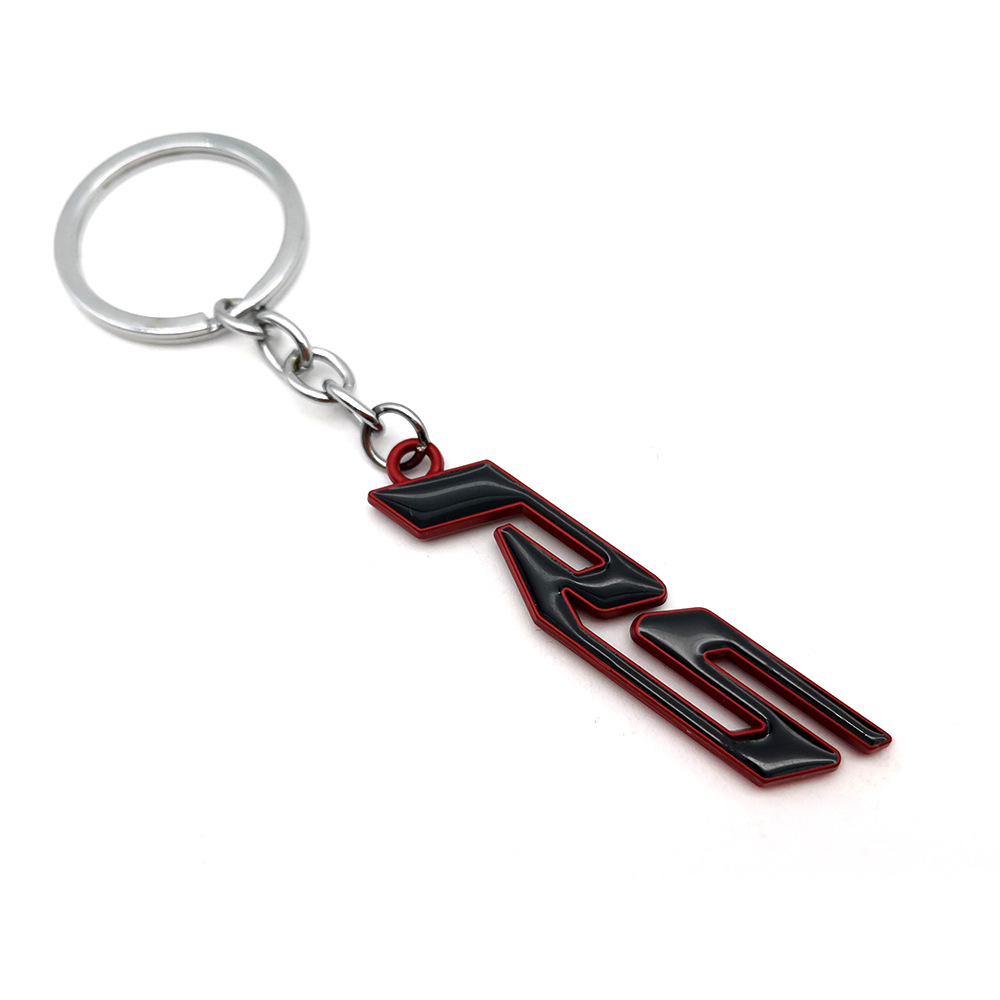 RS Metal Car Keychain Keyring Keyfob for Ford Focus Fiesta Netby