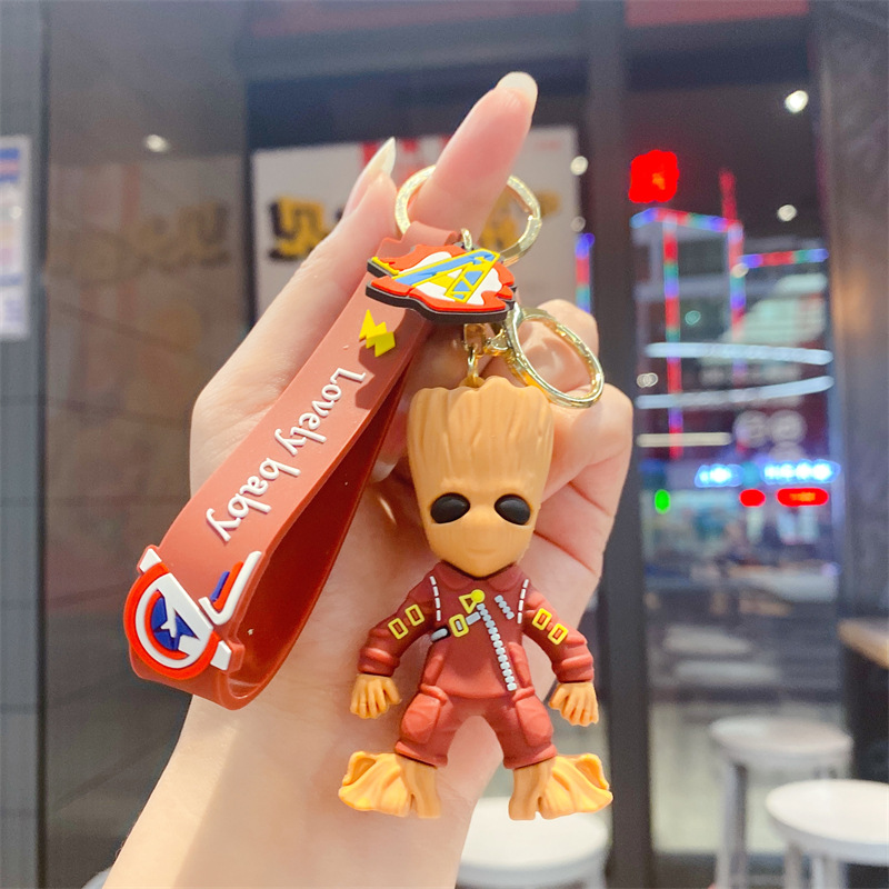 Movie Avengers Guardians of the Galaxy Keychain  Keyring Netby