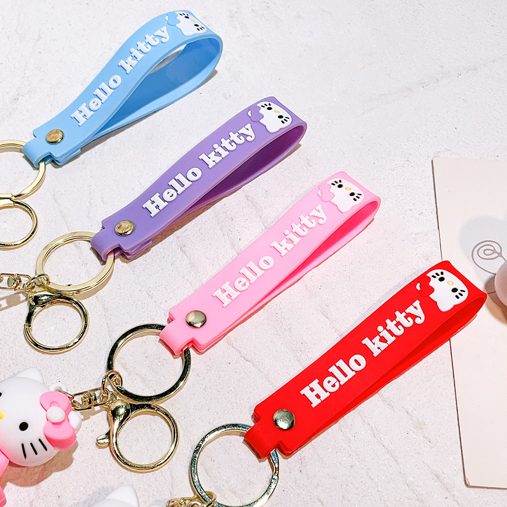 Animation HELLO KITTY Keychain Keyring Netby