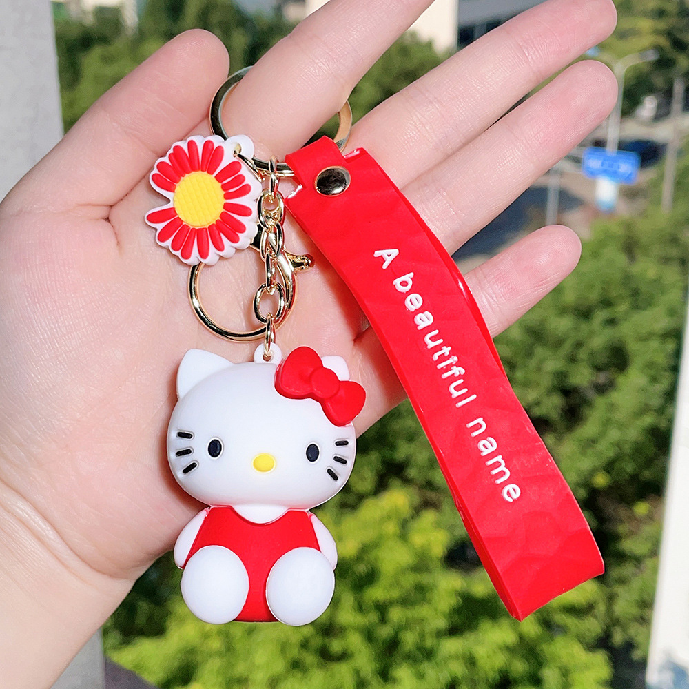 Animation KT HELLO KITTY Keychain Keyring Netby