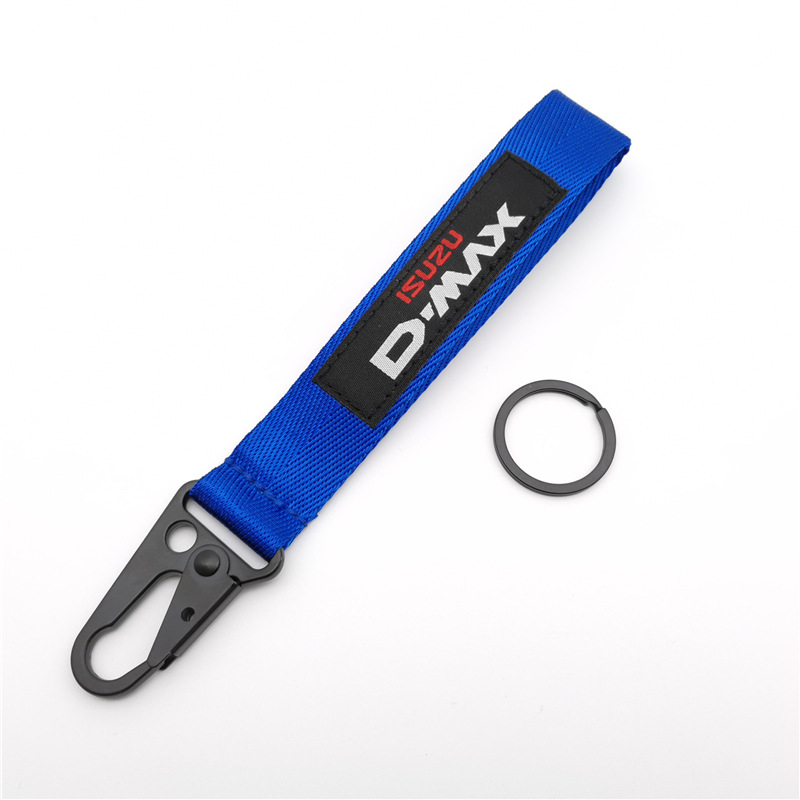 Car Logo Emblem Wrist Strap Keychain Keyring Keyfob for Honda Toyota Nissan Mitsubishi Netby