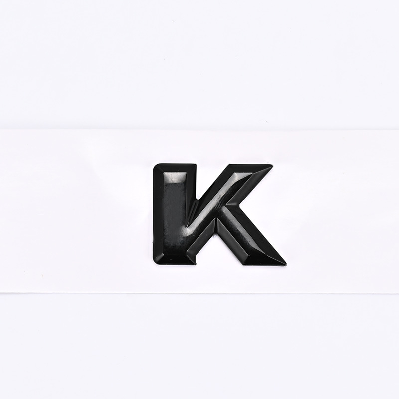 ABS Plastic 1 2 3 4 5 6 8 0 C D E G I K L M R S Letter Car Sticker for Mercedes Benz Trunk Tail Netby