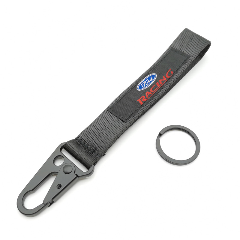 Eagle Buckle Wrist Strap Car Keychain Keyring Keyfob for Jeep Dodge Chevrolet GMC TESLA Ford Mustang Cadillac Nissan Netby