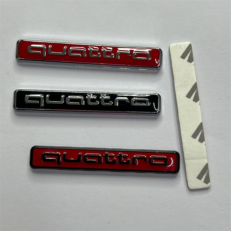Metal Quattro Car Emblem Badge Audi Netby