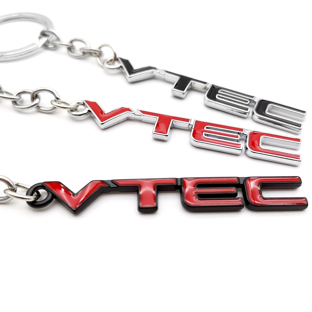 Metal Honda VTEC Car Keychain Keyring Keyfob Netby