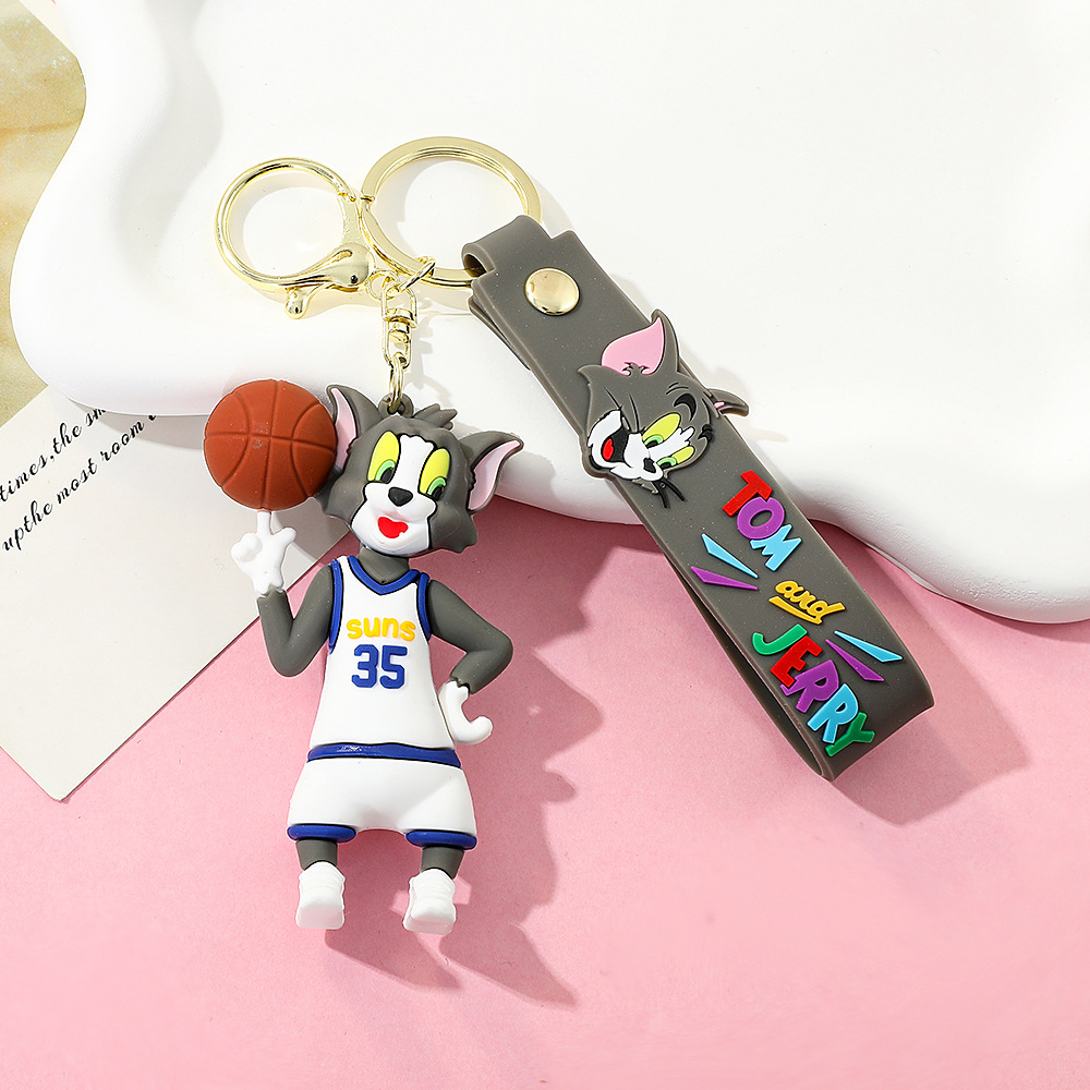 Animation Tom and Jerry Keychain Keyring Netby