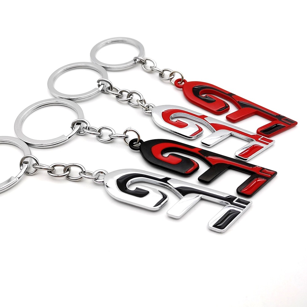 Metal GTI Car Keychain Keyring Keyfob for Peugeot Netby