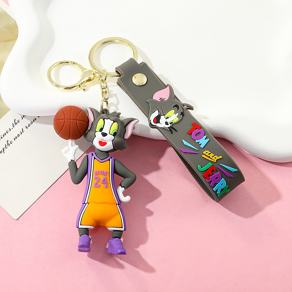 Animation Tom and Jerry Keychain Keyring Netby