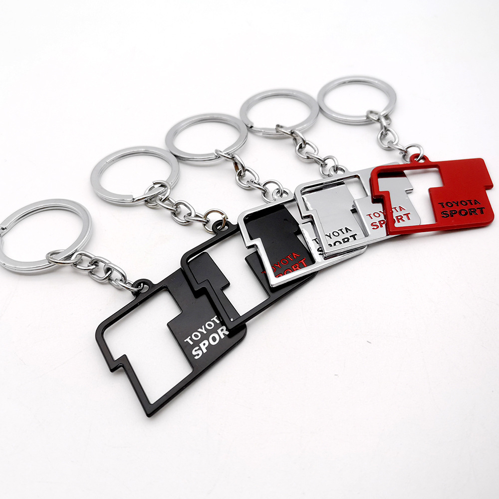Metal Toyota Sport Keyring Keychain Netby