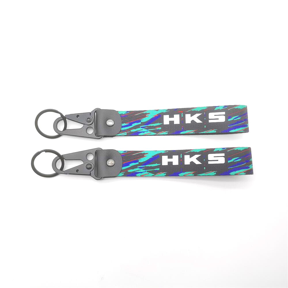HKS Car Wrist Strap Keychain Keyring Keyfob Netby