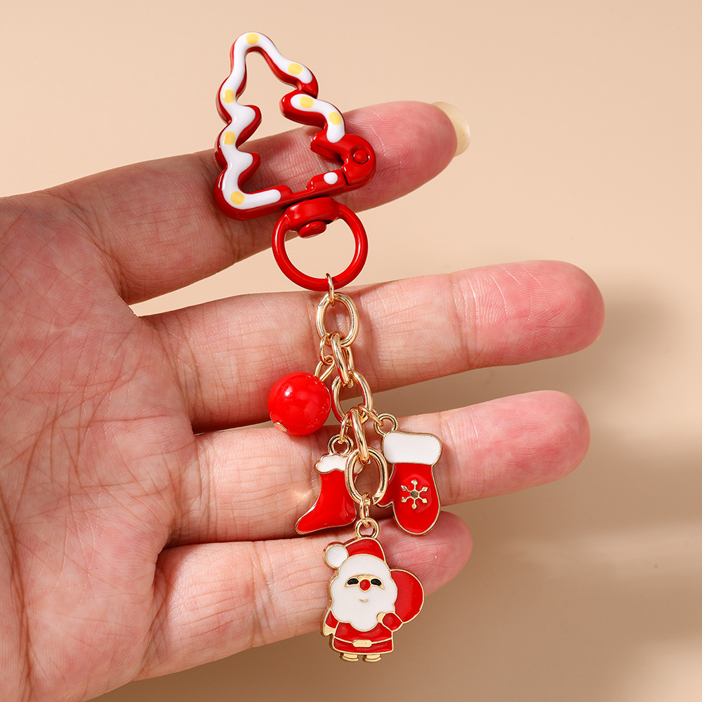 Tree Festival Christmas Keychain Keyring Netby