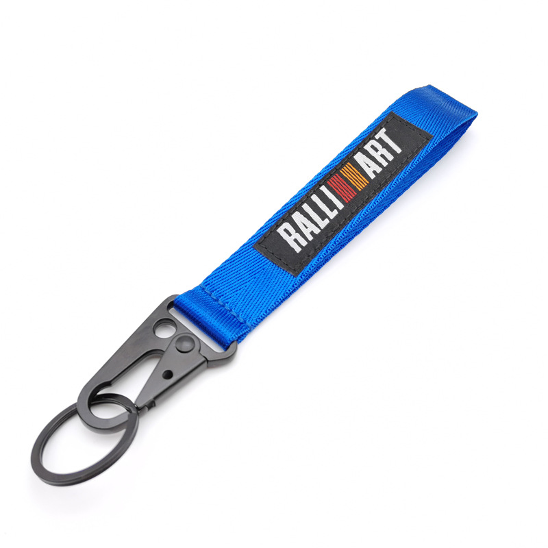 Car Logo Wrist Strap Keyring Keychain Keyfob TRD MUGEN Nismo Ralliart Netby