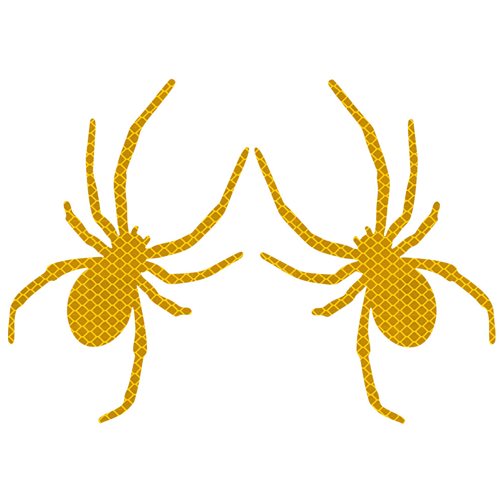 Reflective Spider Car Sticker Netby
