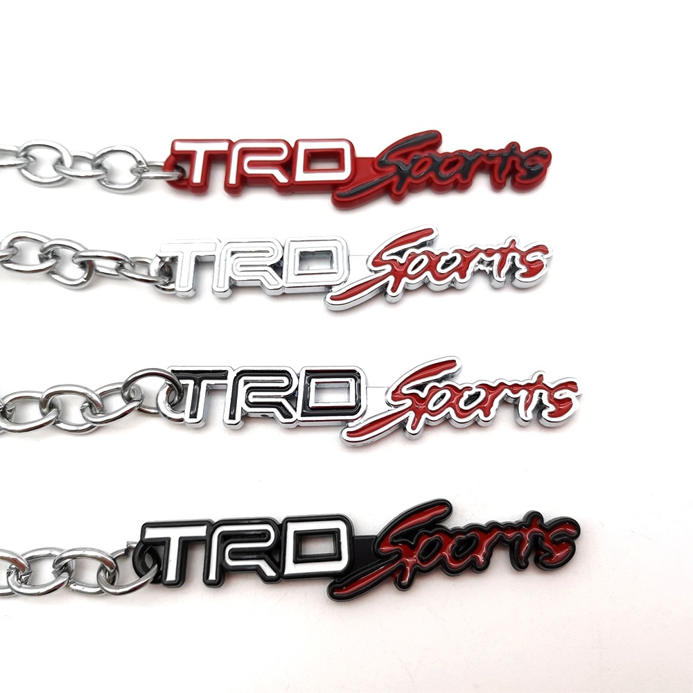 Metal TRD SPORTS Toyota Car Keyring Keychain Keyfob Netby