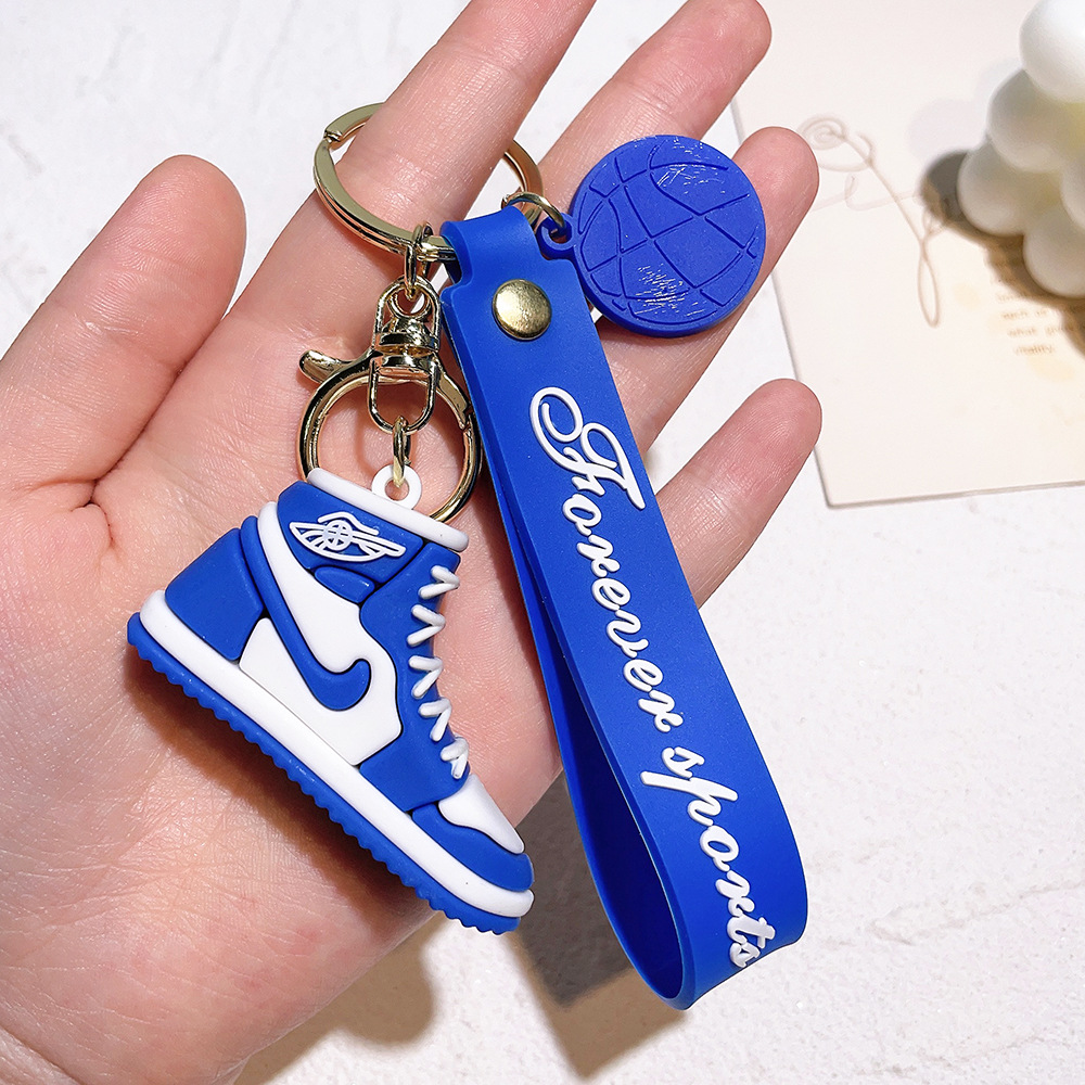 PVC Sports Game Nike AJ Shoe Keychain Keyring Netby