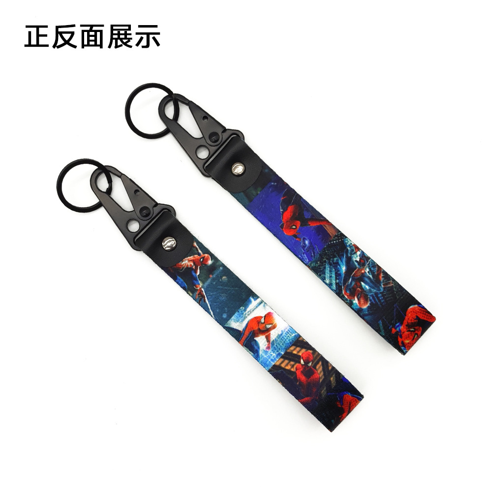 Movie The Avengers Character Keychain Keyring Keyfob Ironman Spiderman Deadpool Netby
