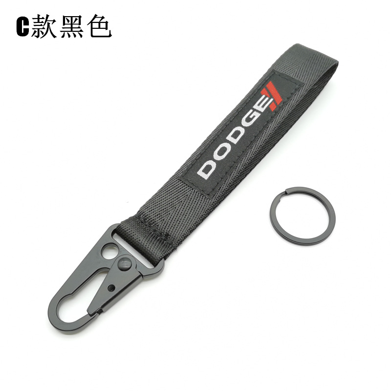 Eagle Buckle Wrist Strap Car Keychain Keyring Keyfob for Jeep Dodge Chevrolet GMC TESLA Ford Mustang Cadillac Nissan Netby