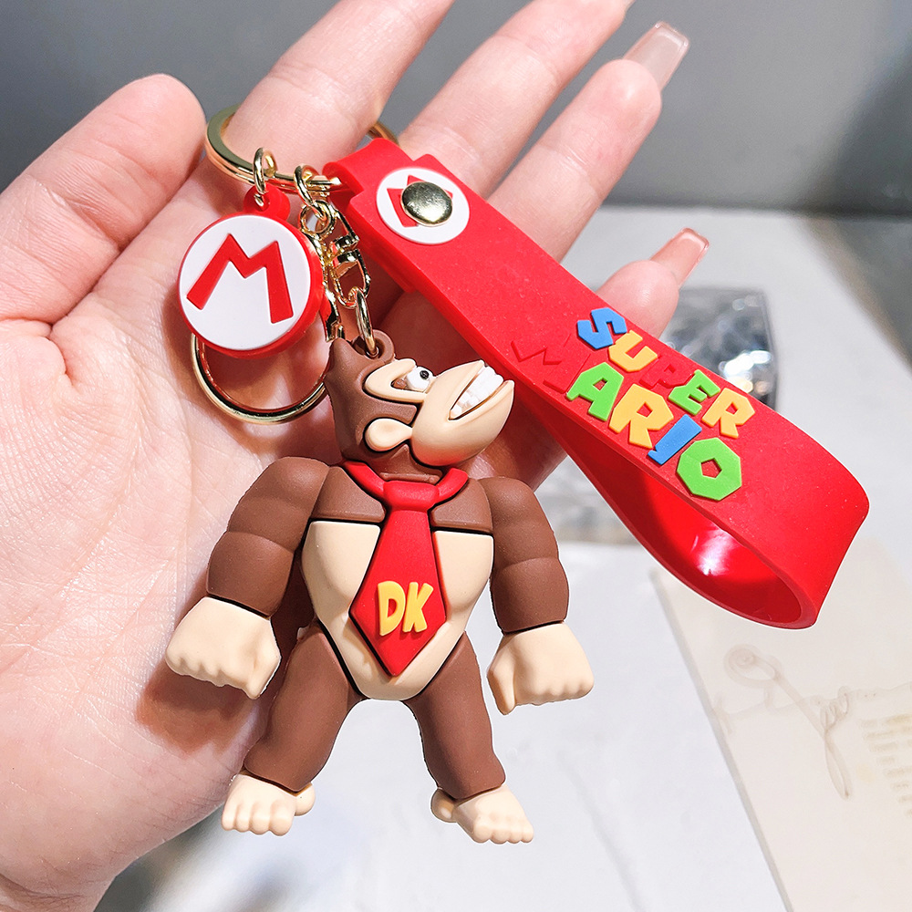 Video Game Super Mario Keychain Keyring Netby