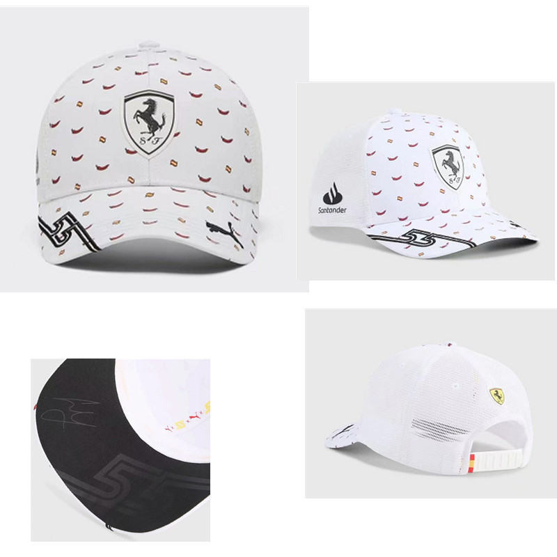 Embroidered F1 Racing Car Baseball Hat Cap foe Ferrari Puma Netby