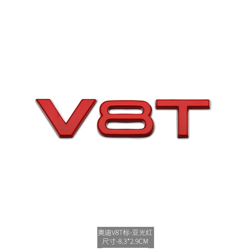 Car Badge Emblem for Audi RS3 RS4 RS5 RS6 RS7 S3 S4 S5 S6 S7 S8 Netby 