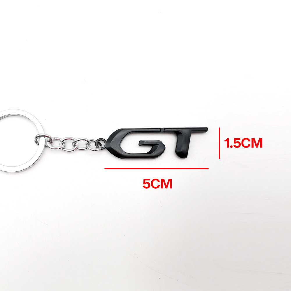 Metal Car Keychain Keyring Keyfob for Peugeot GT Netby